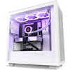 Obudowa NZXT H7 Flow Biały Przyciski i regulatory Power