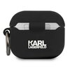 Etui na słuchawki KARL LAGERFELD Silicone Choupette do Apple AirPods 3 Czarny Kompatybilność Apple AirPods 3 gen