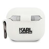 Etui na słuchawki KARL LAGERFELD Silicone Choupette do Apple AirPods 3 Biały Kompatybilność Apple AirPods 3 gen