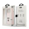 Etui KARL LAGERFELD Silicone Ikonik Karl & Choupette MagSafe do Apple IPhone 13 Pro Jasnoróżowy Marka telefonu Apple