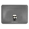 Etui na laptopa KARL LAGERFELD Saffiano Sleeve 16 cali Srebrny