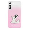Etui KARL LAGERFELD Choupette Fun do Samsung Galaxy S22+ Różowy Model telefonu Galaxy S22+