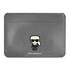 Etui na laptopa KARL LAGERFELD Saffiano Sleeve 14 cali Srebrny