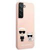 Etui KARL LAGERFELD Silicone Ikonik do Samsung Galaxy S22+ Jasnoóżowy Kompatybilność Samsung Galaxy S22+