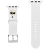 Pasek KARL LAGERFELD Karl & Choupette Head do Apple Watch 2/3/4/5/6/7/SE (38/40/41mm) Biały