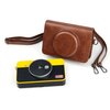 Pokrowiec LOVEINSTANT Kodak Mini Shot Combo 2 Retro Brązowy Wymiary wewnętrzne [cm] 13 x 9 x 3