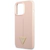 Etui GUESS Silicone Triangle do Apple iPhone 13 Pro Różowy Typ Etui nakładka