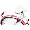 Rower młodzieżowy INDIANA Moena 24 cali dla dziewczynki Biało-różowy Kolekcja 2022