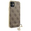 Etui GUESS 4G Charms Collection do Apple iPhone 11 Brązowy Model telefonu iPhone 11