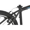 Rower górski MTB INDIANA X-Pulser 1.9 M17 29 cali Deli męski Czarno-niebieski Przerzutka przednia marka Shimano Tourney