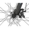 Rower górski MTB INDIANA X-Pulser 1.9 M17 29 cali Deli męski Czarno-niebieski Amortyzator przód marka Suntour