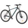Rower górski MTB INDIANA X-Pulser 1.9 M17 29 cali Deli męski Czarno-niebieski