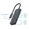 Hub RAPOO UCH-4003 USB Typu C, Pasywny Liczba portów ładujących [szt.] 4