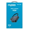 Adapter USB-C - VGA RAPOO UCA-1003 0.15 m Rodzaj Adapter