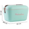 Lodówka POLARBOX Verde Agua Rosa Baby Classic 1830 Typ Na wkłady mrożące