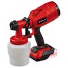 Pistolet natryskowy EINHELL TC-SY 18/60 Li-Solo 800 ml Waga [kg] 1.52