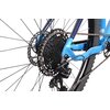 Rower górski MTB BOTTECCHIA Gavia M20 29 cali męski Niebiesko-czarny mat Amortyzator przód typ QR Coil