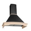 Okap AFRELLI AW-3 Regio 90 Czarny Mat 428m3/h 65dB klasa D