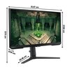 Monitor SAMSUNG Odyssey G4 LS27BG400EUXEN 26.9" 1920x1080px IPS 240Hz 1 ms [GTG] Przeznaczenie Dla gracza