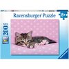 Puzzle RAVENSBURGER Kotek 12824 (200 elementów) Tematyka Zwierzęta