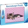 Puzzle RAVENSBURGER Kotek 12824 (200 elementów) Seria Premium