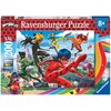 Puzzle RAVENSBURGER Miraculum Biedronka i Czarny kot 12998 (200 elementów) Seria Miraculous