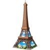 Puzzle 3D RAVENSBURGER Mini budowle Wieża Eiffla 12536 (60 elementów) Seria Mini budowle