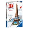 Puzzle 3D RAVENSBURGER Mini budowle Wieża Eiffla 12536 (60 elementów) Rodzaj 3D