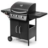 Grill gazowy ACTIVA Alabama III 19789GD Funkcje Kółka, Pokrywa, Półki boczne, Termometr