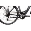 Rower elektryczny LOMBARDO Torino Sport D18 28 cali Czarno-biały Wyposażenie Karta gwarancyjna