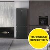 Lodówka HAIER HTW7720ENPT No frost 200.6 cm Czarna Liczba termostatów 2