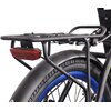 Rower elektryczny ARGENTO Piuma Plus U16 20 cali Czarno-niebieski Gwarancja na ramę 24 miesiące