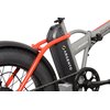 Rower elektryczny ARGENTO Fat Mini Max Red U16 20 cali Szaro-czerwony Pedały w zestawie Tak
