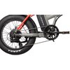 Rower elektryczny ARGENTO Fat Mini Max Red U16 20 cali Szaro-czerwony Kolekcja 2022