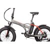 Rower elektryczny ARGENTO Fat Mini Max Red U16 20 cali Szaro-czerwony Typ roweru Składak