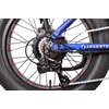 Rower elektryczny ARGENTO Fat Bi Max XL Plus D17 20 cali Niebieski Gwarancja na ramę 24 miesiące
