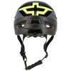 Kask rowerowy NILS EXTREME MTW208 Granatowo-zielony MTB (rozmiar M) Technologie 22 otwory wentylacyjne