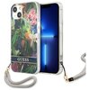 Etui GUESS Flower Cord do Apple iPhone 13 Mini Niebieski