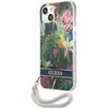 Etui GUESS Flower Cord do Apple iPhone 13 Mini Niebieski Seria telefonu iPhone