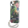 Etui GUESS Flower Strap do Apple iPhone 13 Niebieski Seria telefonu iPhone