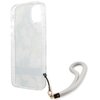 Etui GUESS Flower Strap do Apple iPhone 13 Zielony Dominujący kolor Zielony