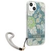 Etui GUESS Flower Strap do Apple iPhone 13 Zielony Model telefonu iPhone 13
