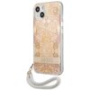 Etui GUESS Flower Strap do Apple iPhone 13 Mini Złoty Model telefonu iPhone 13 Mini