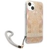 Etui GUESS Flower Strap do Apple iPhone 13 Mini Złoty Seria telefonu iPhone