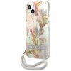 Etui GUESS Flower Cord do Apple iPhone 13 Mini Fioletowy Seria telefonu iPhone