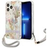 Etui GUESS Flower Strap do Apple iPhone 13/13 Pro Fioletowy Seria telefonu iPhone