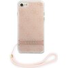 Etui GUESS 4G Print Strap do Apple iPhone SE 2022/SE 2020/8/7 Różowy Model telefonu iPhone 7