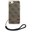 Etui GUESS 4G Print Strap do Apple iPhone SE 2022/SE 2020/7/8 Brązowy Marka telefonu Apple