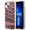 Etui GUESS Leopard Electro Stripe do Apple iPhone 13 Mini Różowy Seria telefonu iPhone