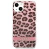 Etui GUESS Leopard Electro Stripe do Apple iPhone 13 Mini Różowy Kompatybilność Apple iPhone 13 Mini